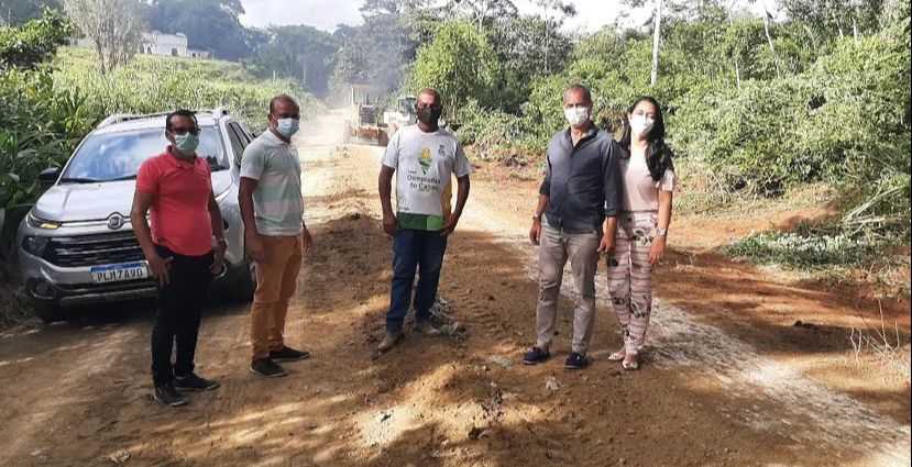 Camacã: Recuperação das estradas vicinais em ritmo acelerado